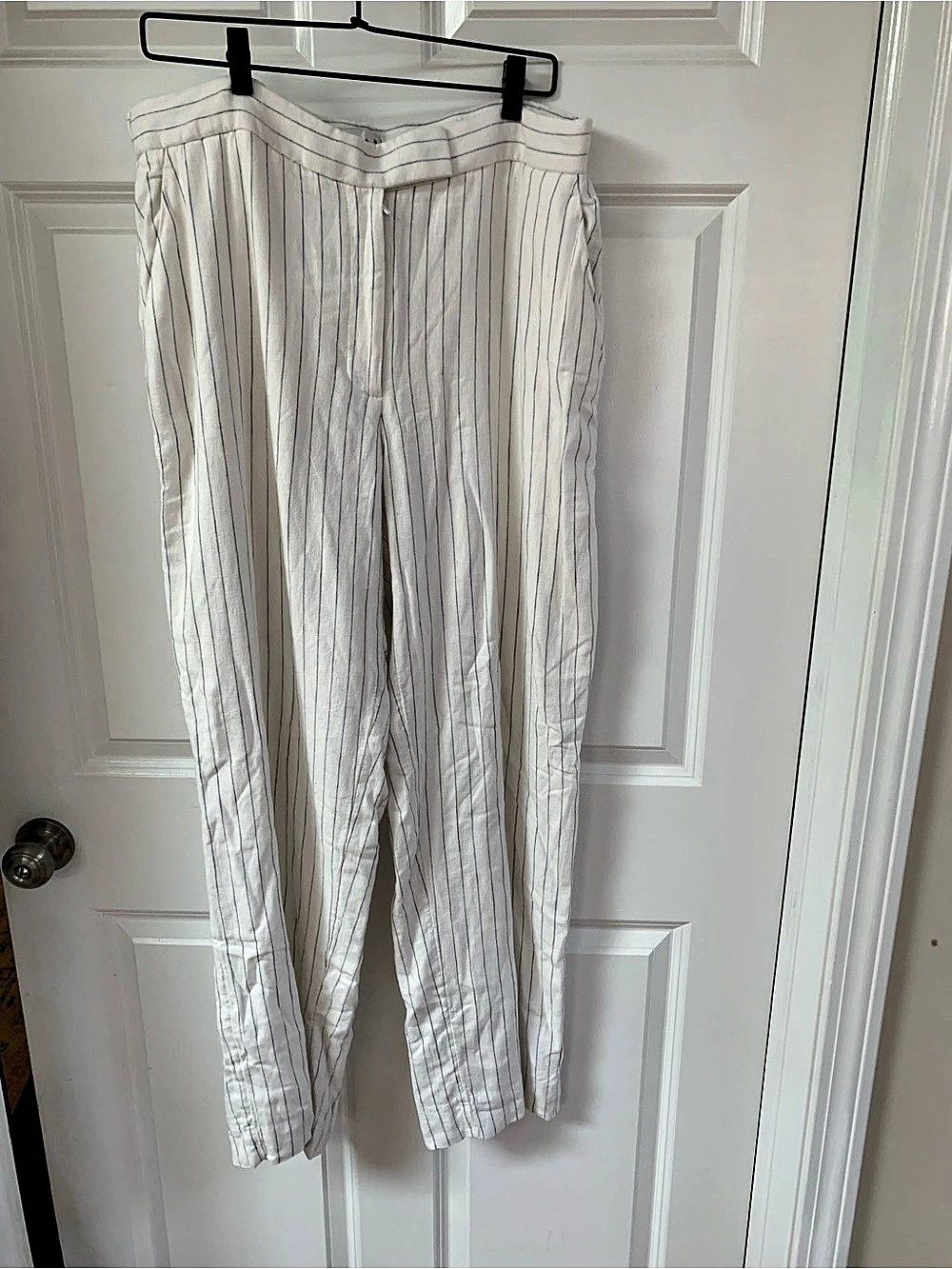 Abercrombie & Fitch Striped Wide Leg Pants - 33 LONG
